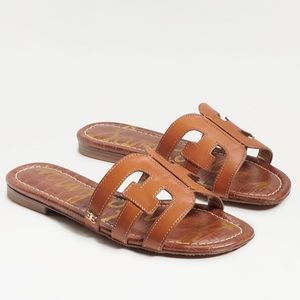 Sam Edelman Bay Saddle Leather Slide Sandal | Size 10